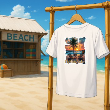 Sunset Lounge Beach Tee 